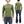 Laden Sie das Bild in den Galerie-Viewer, Buzz Rickson Waffle-Knit Thermal T-Shirt Men&#39;s Casual Long Sleeve Plain Crew Neck Waffle Tee BR63755 149 Olive
