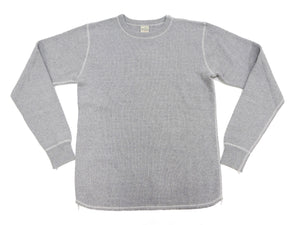 Buzz Rickson Waffle-Knit Thermal T-Shirt Men's Casual Long Sleeve