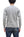 Buzz Rickson Waffle-Knit Thermal T-Shirt Men's Casual Long Sleeve Plain Crew Neck Waffle Tee BR63755 113 Heather Grey