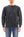 Buzz Rickson's Men's Set-In Crew Neck Sweatshirt, Tubular Body, V-Gusset, 100% Cotton Brushed-Back Fleece, Made in Japan (BR65622 119 Faded Black)