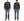 Buzz Rickson's Men's Set-In Crew Neck Sweatshirt, Tubular Body, V-Gusset, 100% Cotton Brushed-Back Fleece, Made in Japan (BR65622 119 Faded Black)