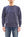 Buzz Rickson's Men's Set-In Crew Neck Sweatshirt, Tubular Body, V-Gusset, 100% Cotton Brushed-Back Fleece, Made in Japan (BR65622 128 Navy)