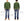 Buzz Rickson's Men's Set-In Crew Neck Sweatshirt, Tubular Body, V-Gusset, 100% Cotton Brushed-Back Fleece, Made in Japan (BR65622 149 Olive)