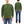 Buzz Rickson's Men's Set-In Crew Neck Sweatshirt, Tubular Body, V-Gusset, 100% Cotton Brushed-Back Fleece, Made in Japan (BR65622 149 Olive)