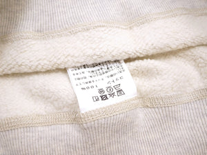 Buzz Rickson's Men's Set-In Crew Neck Sweatshirt, Tubular Body, V-Gusset, 100% Cotton Brushed-Back Fleece, Made in Japan (BR65622 131 Oatmeal)
