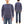 Buzz Rickson's Men's Set-In Crew Neck Sweatshirt, Tubular Body, V-Gusset, 100% Cotton Brushed-Back Fleece, Made in Japan (BR65622 128 Navy)