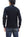 Buzz Rickson Waffle-Knit Thermal Henley T-Shirt Men's Long Sleeve Plain 3-Button Placket Heavyweight Thermal Tee BR68130 119 Black
