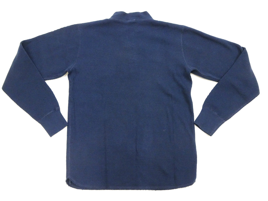 Buzz Rickson Waffle-Knit Thermal Henley T-Shirt Men's Long Sleeve