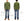 Buzz Rickson's Men's Vintage-Inspired Long-Sleeve Thermal Henley T-Shirt, 100% Cotton Waffle Knit, Three-Button Placket, Four-Needle Flatseams, Made in Japan (BR68130 149 Olive)