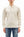 Buzz Rickson's Men's Vintage-Inspired Long-Sleeve Thermal Henley T-Shirt, 100% Cotton Waffle Knit, Three-Button Placket, Four-Needle Flatseams, Made in Japan (BR68130 109 Natural)