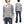 Buzz Rickson Waffle-Knit Thermal Henley T-Shirt Men's Long Sleeve Plain 3-Button Placket Heavyweight Thermal Tee BR68130 113 Heather-Gray