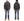 Buzz Rickson's Men's Plain Pullover Hoodie, Medium-Weight Brushed-Back Cotton Hooded Sweatshirt, Tubular Body, Made in Japan (BR68914 Faded Black)