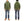 Buzz Rickson's Men's Plain Pullover Hoodie, Medium-Weight Brushed-Back Cotton Hooded Sweatshirt, Tubular Body, Made in Japan (BR68914 149 Olive)