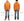 Buzz Rickson's Men's Plain Pullover Hoodie, Medium-Weight Brushed-Back Cotton Hooded Sweatshirt, Tubular Body, Made in Japan (BR68914 159 Orange)