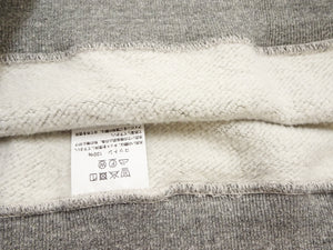 Buzz Rickson's Men's Plain Pullover Hoodie, Medium-Weight Brushed-Back Cotton Hooded Sweatshirt, Tubular Body, Made in Japan (BR68914 113 Heather Gray)