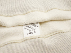 Buzz Rickson's Men's Plain Pullover Hoodie, Medium-Weight Brushed-Back Cotton Hooded Sweatshirt, Tubular Body, Made in Japan (BR68914 131 Oatmeal)