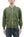 Buzz Rickson Cotton Jersey Zip-Up Top Men's WWII USAAF Type C-2 Style Front Zip Cardigan with Rib Panel BR69444 149 Olive