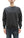 Buzz Rickson Freedom Sleeve Sweatshirt Men's Casual Plain Crewneck Tubular Knit Loop-wheeled Sweatshirt BR69463 119 Faded-Black