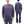 Buzz Rickson Freedom Sleeve Sweatshirt Men's Casual Plain Crewneck Tubular Knit Loop-wheeled Sweatshirt BR69463 128 Faded-Navy-Blue