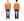 Buzz Rickson Freedom Sleeve Sweatshirt Men's Casual Plain Crewneck Tubular Knit Loop-wheeled Sweatshirt BR69463 159 Faded-Orange