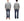 Buzz Rickson Freedom Sleeve Sweatshirt Men's Casual Plain Crewneck Tubular Knit Loop-wheeled Sweatshirt BR69463 113 Heather-Gray