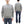 Buzz Rickson Freedom Sleeve Sweatshirt Men's Casual Plain Crewneck Tubular Knit Loop-wheeled Sweatshirt BR69463 113 Heather-Gray