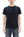 Buzz Rickson Men's Plain Short Sleeve Pocket T-Shirt, Made in USA, 6 oz. Ring-Spun Cotton Tubular-Knit Jersey Tee (BR78711 119 Black)