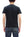 Buzz Rickson Men's Plain Short Sleeve Pocket T-Shirt, Made in USA, 6 oz. Ring-Spun Cotton Tubular-Knit Jersey Tee (BR78711 119 Black)