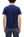 Buzz Rickson Men's Plain Short Sleeve Pocket T-Shirt, Made in USA, 6 oz. Ring-Spun Cotton Tubular-Knit Jersey Tee (BR78711 128 Navy)