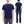 Buzz Rickson Men's Plain Short Sleeve Pocket T-Shirt, Made in USA, 6 oz. Ring-Spun Cotton Tubular-Knit Jersey Tee (BR78711 128 Navy)