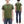 Buzz Rickson Men's Plain Short Sleeve Pocket T-Shirt, Made in USA, 6 oz. Ring-Spun Cotton Tubular-Knit Jersey Tee (BR78711 149 Olive)