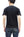 Buzz Rickson Henley T-Shirt Men's Short Sleeve Plain Loopwheeled Slub Yarn Tee BR79192 119 Black
