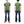 Load image into Gallery viewer, Buzz Rickson Henley T-Shirt Men&#39;s Short Sleeve Plain Loopwheeled Slub Yarn Tee BR79192 149 Olive
