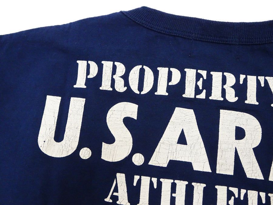 Buzz Rickson T-shirt Men's U.S. Army Athletic Department Military 