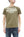 Buzz Rickson T-shirt Men's U.S. Army Athletic Department Military Graphic Short Sleeve Loopwheeled Tee BR79348 135 Khaki
