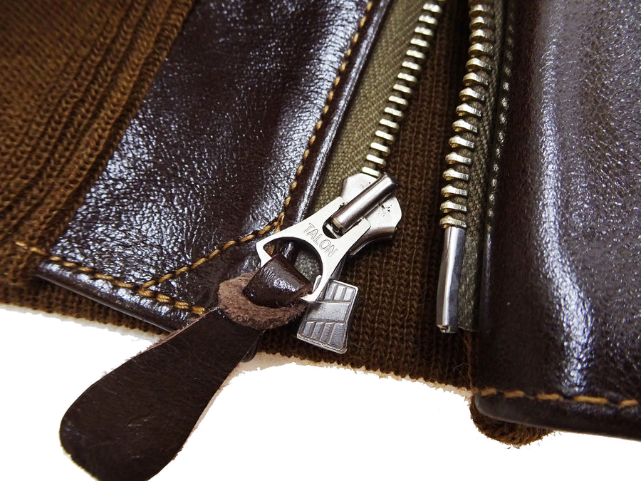 Buzz Rickson Jacket Men's A-2 Flight Jacket Plain A2 Aniline Leather B ...