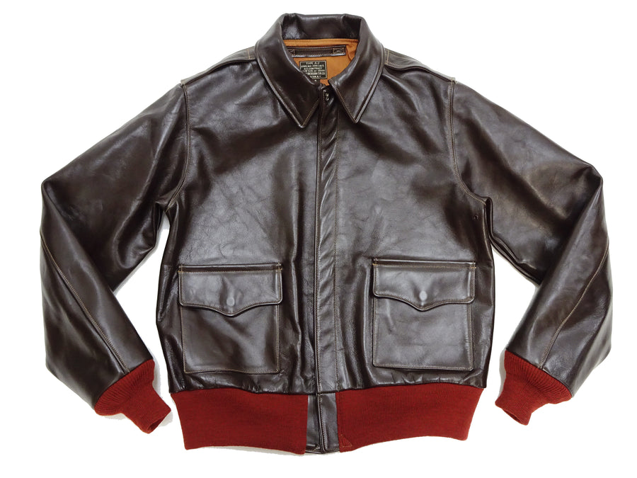 Buzz Rickson A 2 Flight Jacket Men s Reproduction of Aero Leather W535 RODEO JAPAN Pine Avenue Clothes shop