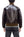 Buzz Rickson A-1 Flight Jacket Men's Reproduction of A1 Leather Bomber Jacket BR80649 Seal-Brown