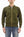 Buzz Rickson's Men's Type C-2 Full-Zip 100% Wool Sweater, U.S. Army Air Corps Reproduction Cardigan with Raglan Sleeves, Made in Japan (BR90259, 01 Olive)