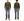 Buzz Rickson's Men's Type C-2 Full-Zip 100% Wool Sweater, U.S. Army Air Corps Reproduction Cardigan with Raglan Sleeves, Made in Japan (BR90259, 01 Olive)