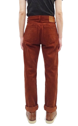 Studio D'Artisan D1913 Men's Amami Dorozome Mud-Dyed Jeans, 15 oz. Japanese Brown Denim Woven on a Vintage Toyoda GL3 Loom, Regular Straight Fit, Button Fly (SDA D1913 Brown)