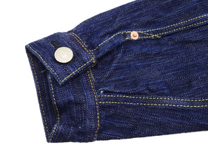 Studio D'artisan Denim Jacket Men's Type 2 Japanese Natural Indigo Dyed Jean Jacket D4563 One-Wash