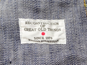Studio D'artisan Denim Jacket Men's Type 2 Japanese Natural Indigo Dyed Jean Jacket D4563 One-Wash