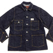 Load image into Gallery viewer, Studio D'Artisan Men's 15oz Selvedge Denim Chore Coat Jacket - Made in Japan, Regular Fit, Toyoda GL3 Loom-Woven (SDA D4620, One-Wash)
