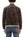Studio D'Artisan Men's Amami Dorozome Mud-Dyed Denim Jacket, 15 oz. Brown Denim Woven on a Vintage Toyoda GL-3 Loom, Made in Japan (SDA D4631, Dark Brown)
