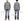 Studio D'artisan Men's Vintage-Inspired 14 oz. Heavyweight Hickory Stripe Long-Sleeve Work Shirt, 100% Cotton, One-Wash, Made in Japan (SDA D5335H, Navy and Off-White)