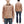 Studio D'artisan Men's 13 oz Kakishibu Persimmon-Dyed Denim Work Shirt, Made in Japan Heavyweight Long Sleeve Earth-Tone shirt (SDA D5732 Reddish-Brown)