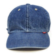 Load image into Gallery viewer, Studio D'artisan Men's Faded Denim Baseball Cap, 100% Cotton All-Denim Six-Panel Strapback Hat, Pre-Curved Brim - Made in Japan (SDA D7583UR)
