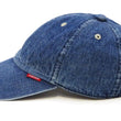 Load image into Gallery viewer, Studio D'artisan Men's Faded Denim Baseball Cap, 100% Cotton All-Denim Six-Panel Strapback Hat, Pre-Curved Brim - Made in Japan (SDA D7583UR)

