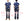 Duke Kahanamoku Cotton Hawaiian Shirt Men's 1950s Duke's Pineapple Print Reproduction Short-Sleeve Indigo Aloha Shirt DK39045 128 Navy-Blue